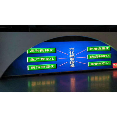Tường video sân khấu được thiết kế mới trong nhà, Màn hình LED cho thuê khoảng cách nhỏ P4.81