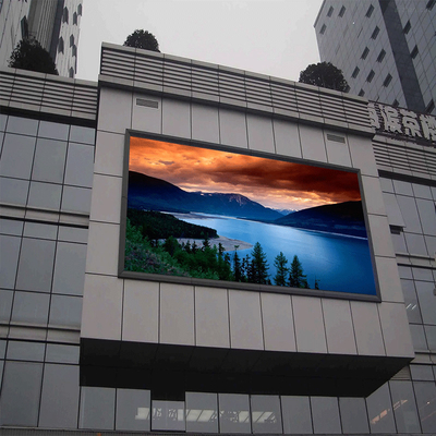 Màn hình Led ngoài trời 6500cd / sqm P10 960x960 Màn hình tủ trống
