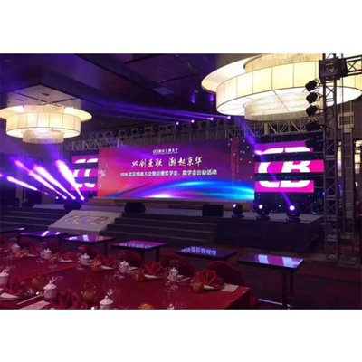 LED P4.81 Bảng hiệu kỹ thuật số trong nhà, Cho thuê màn hình sân khấu quảng cáo
