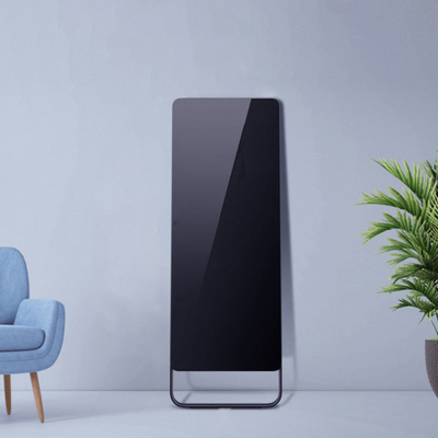 Màn hình điều khiển cảm ứng thông minh LCD Đèn đứng Gương tập luyện di động cho thể hình