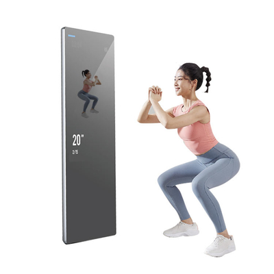Độ sáng 700nits Gương thông minh tập thể dục 55 inch cho thể thao