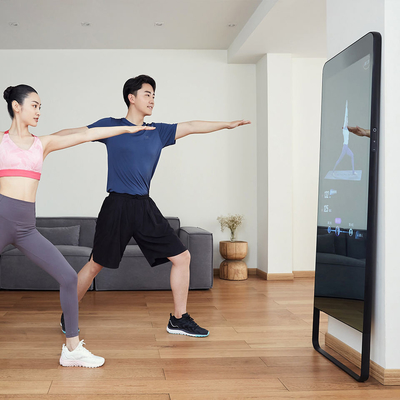 Độ sáng 700nits Gương thông minh tập thể dục 55 inch cho thể thao