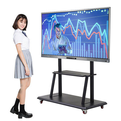 Bảng trắng tương tác màn hình LCD 4k 65 inch, Bảng kỹ thuật số lớp học điện tử