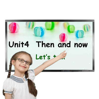 Bảng điều khiển điện tử 110 inch, Bảng điều khiển TV LCD giảng dạy Tương tác thông minh